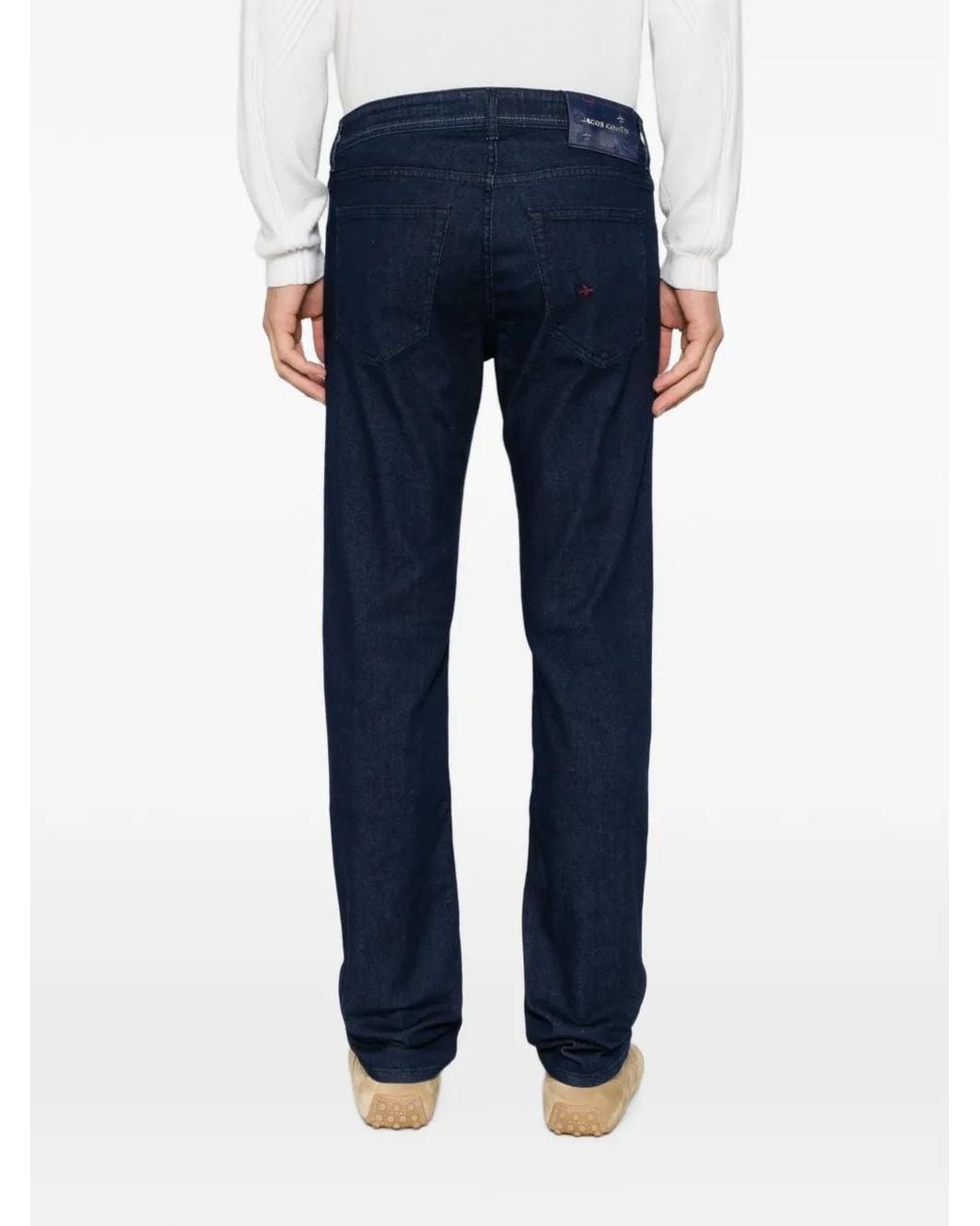 Jacob Cohen Blue Jean Bard À Coupe Slim for men