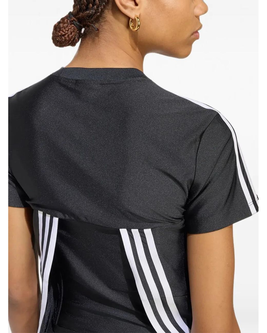 Adidas Black X Mia Marquez Corset T-Shirt