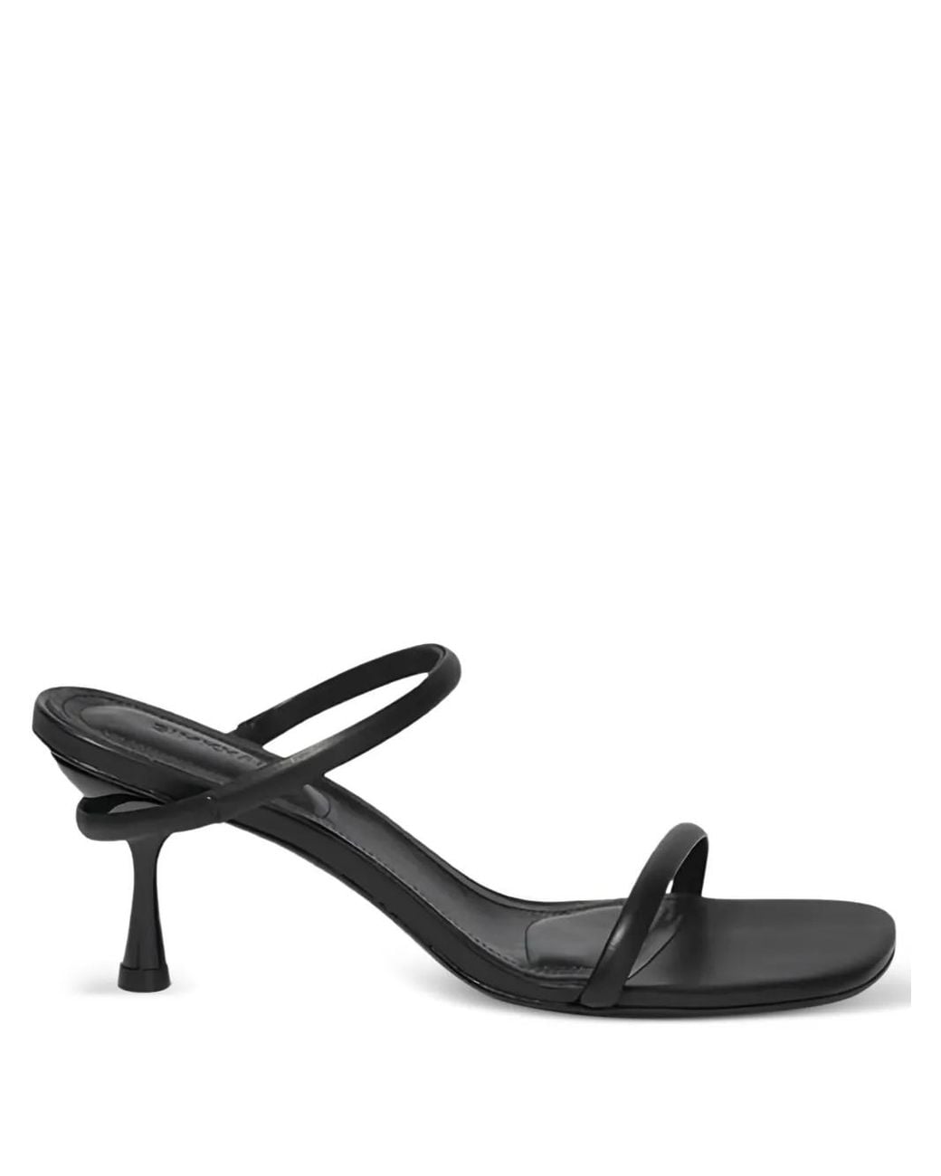 Jonathan Simkhai Black 65Mm Siren Strap Sandals