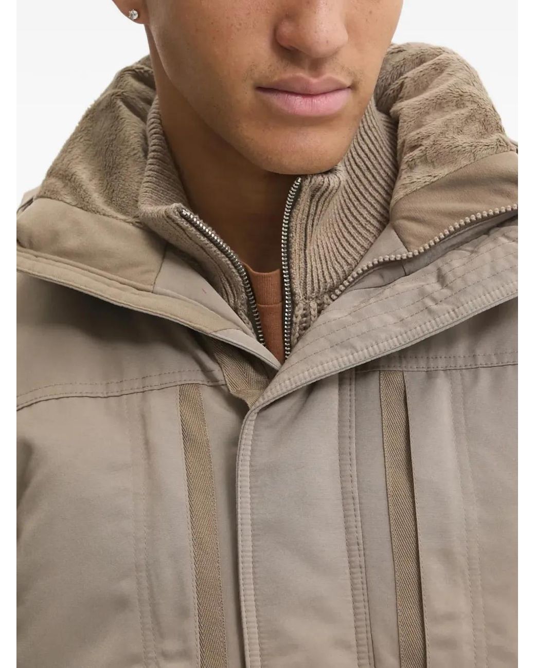 Hollister Natural Hooded Zip Jacket for men