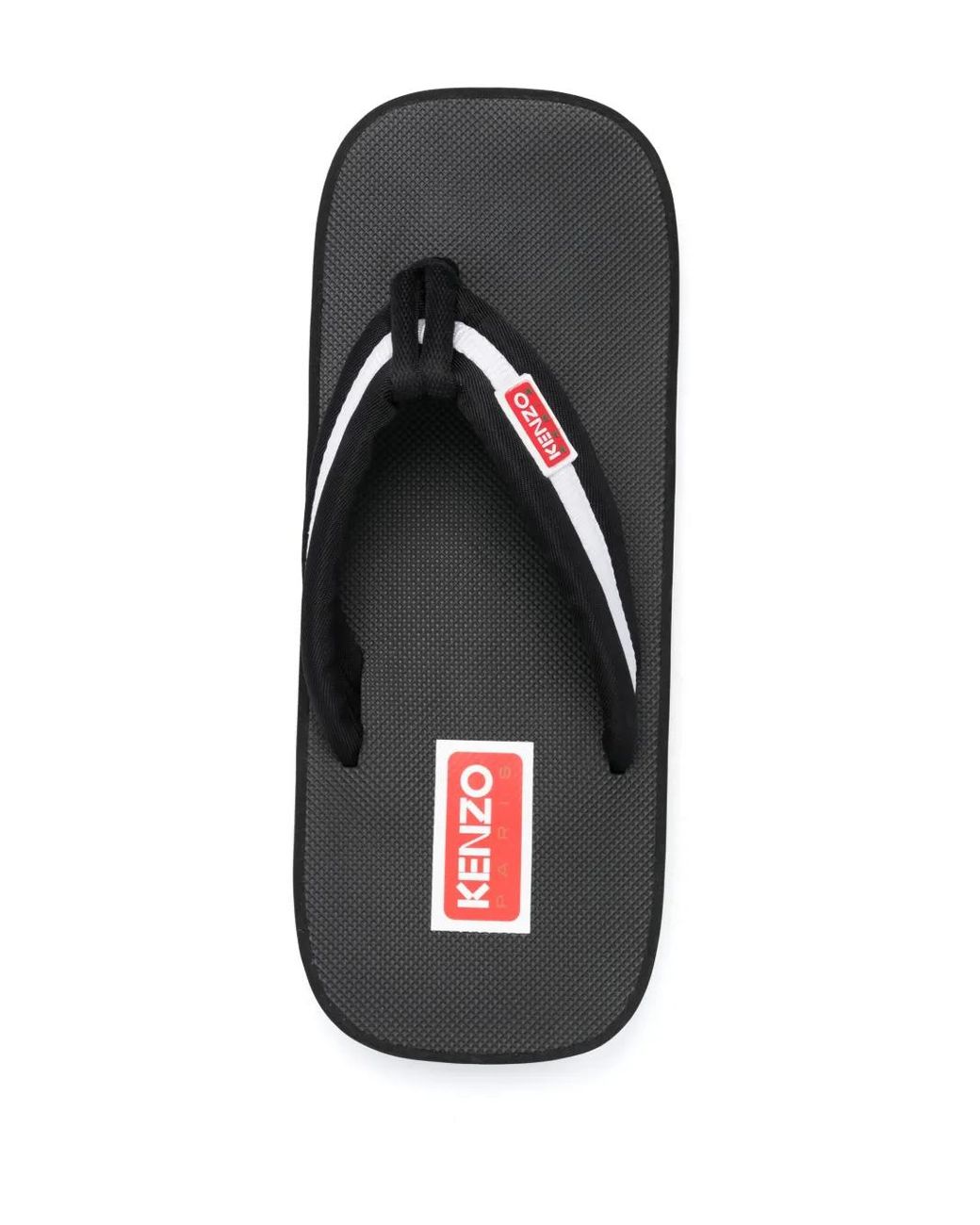 KENZO Black Sandals for men