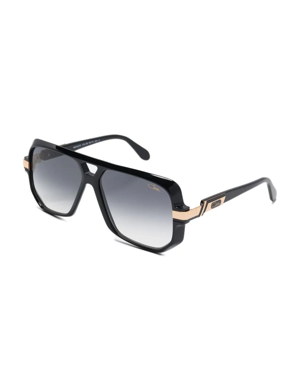 Cazal Black Geometric-Frame Sunglasses