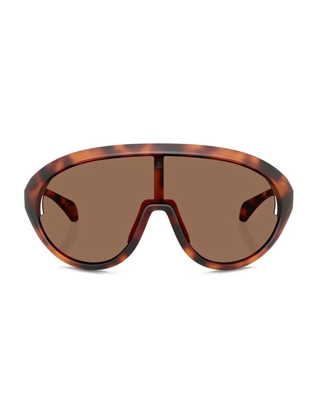 Moncler Brown Oversized-Frame Sunglasses