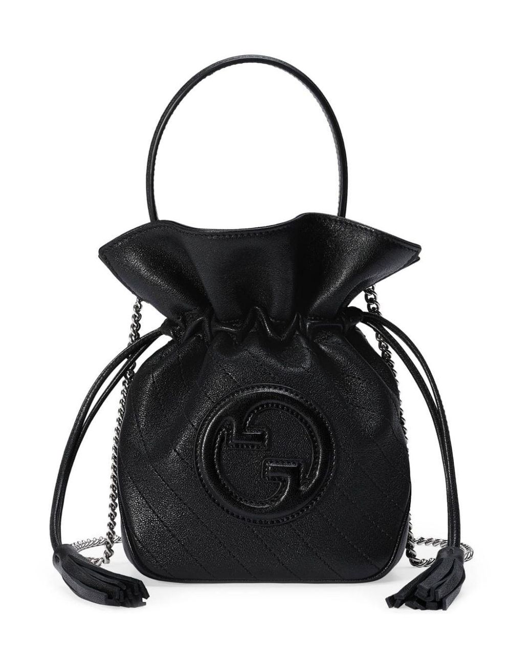 Gucci Small Blondie Bucket Bag in Black | Lyst Canada