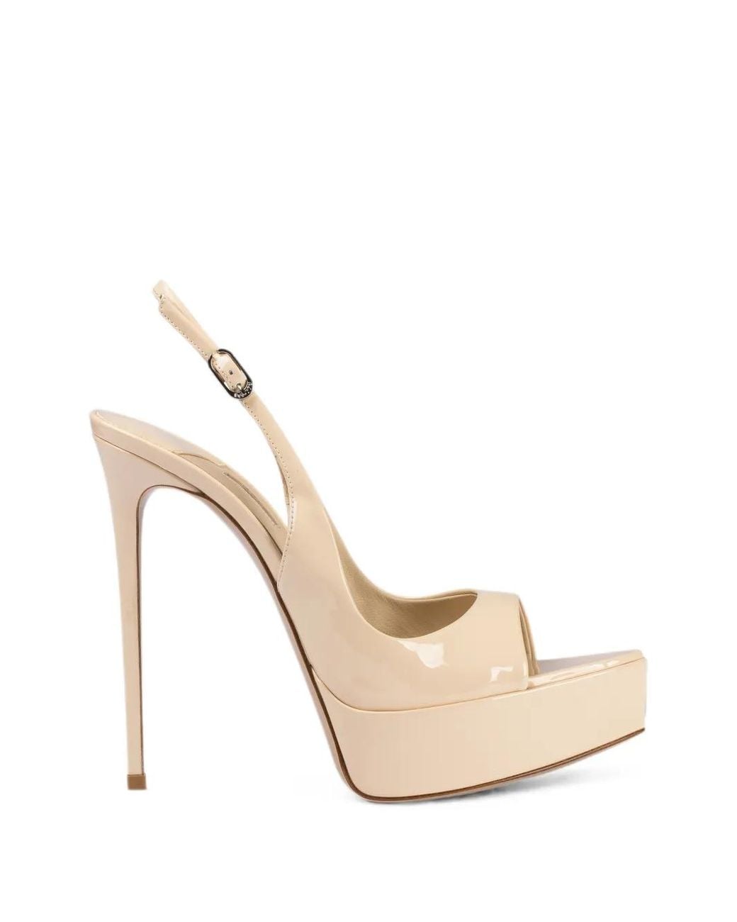 Le Silla Natural Escarpins Uma À Bride Arrière