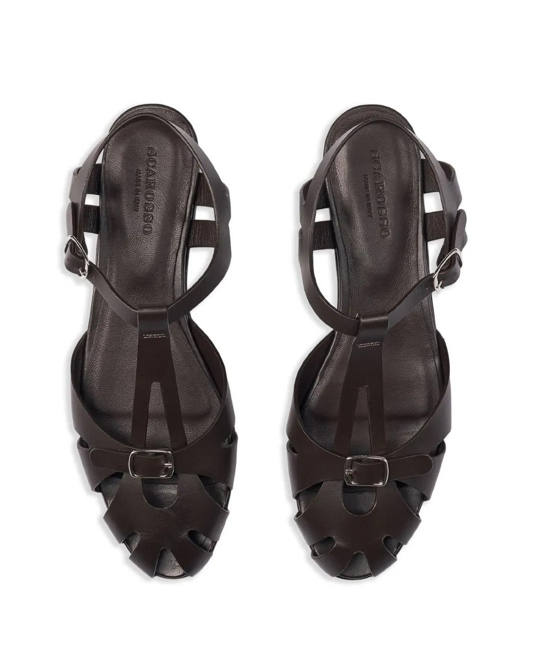 Scarosso Black Gala Sandals