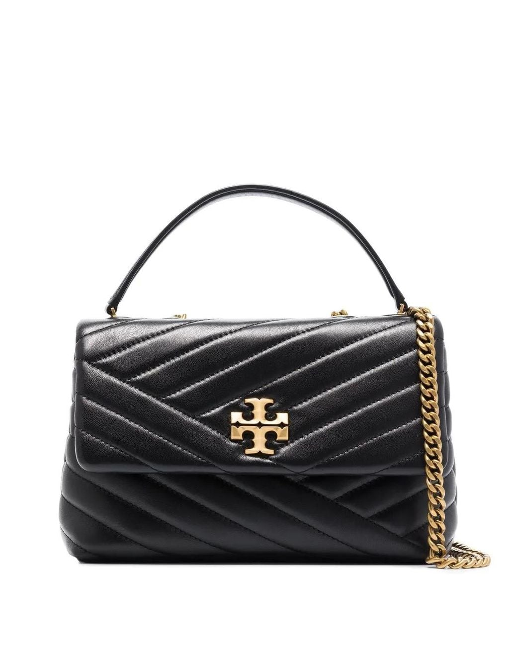 Tory Burch Black Kira Small Leather Shoulder Bag