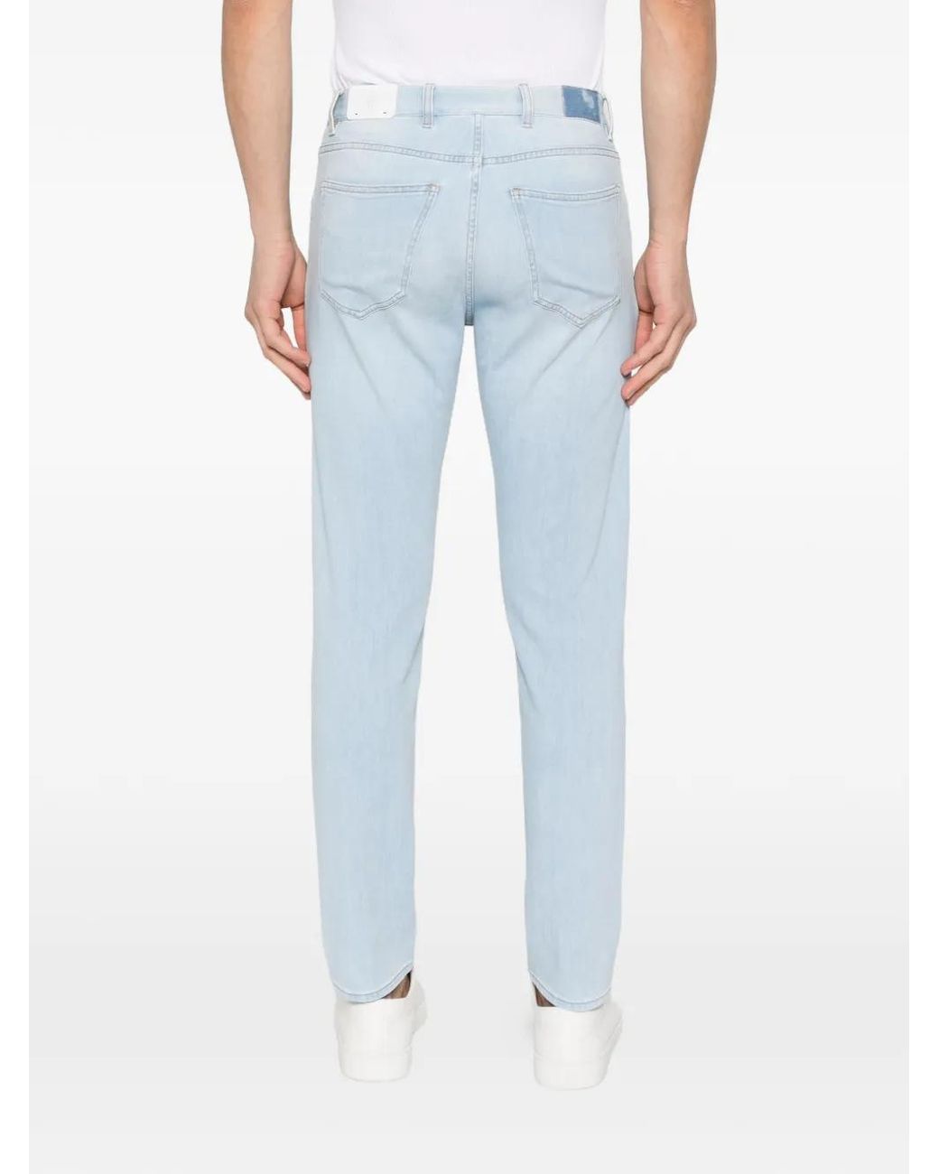 Eleventy Blue Five-Pocket Jeans for men