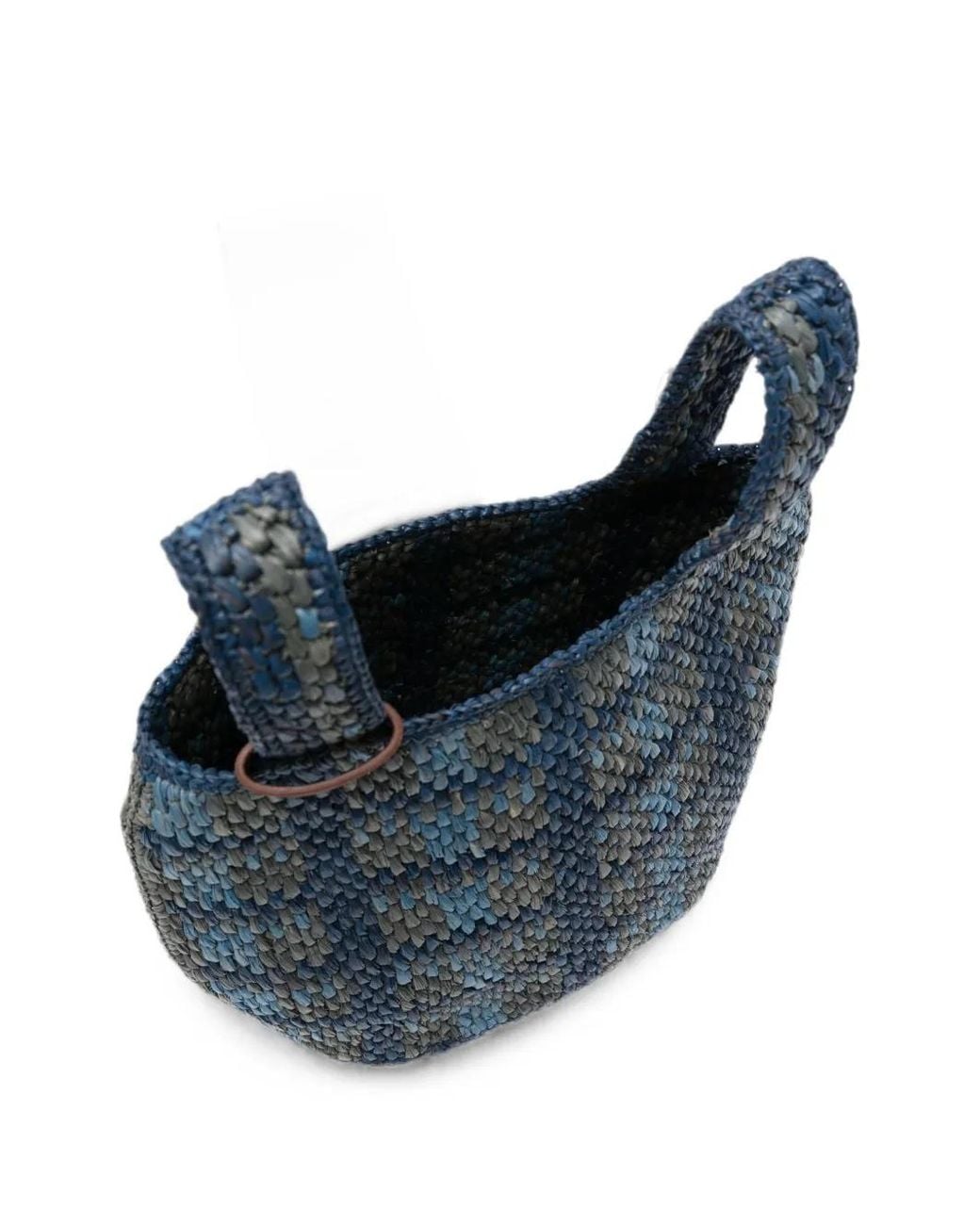 A.P.C. Blue Sac Cabas Pecan En Raphia