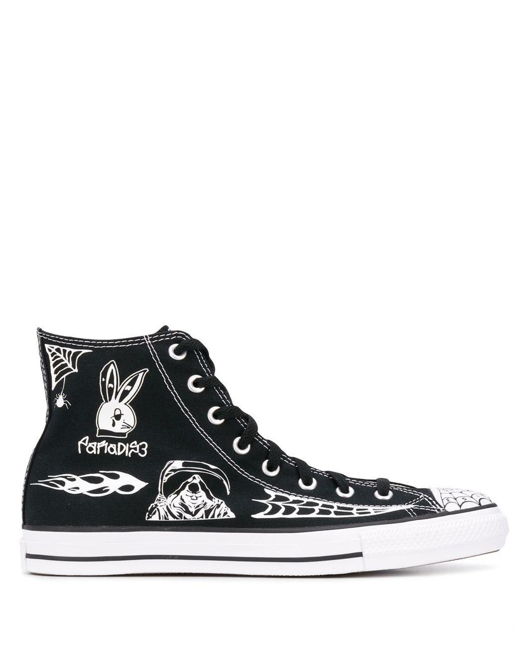 Converse Spiderweb Print Chuck Taylor Sneakers in Black for Men Lyst