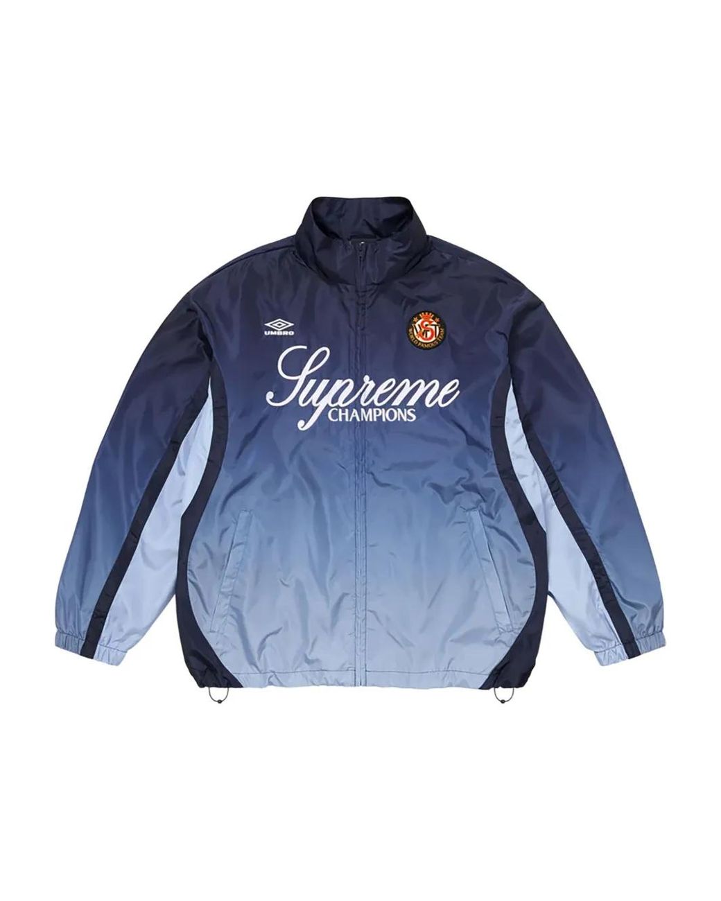 Supreme X Umbro Gradient Track Jacket in Blue for Men | Lyst