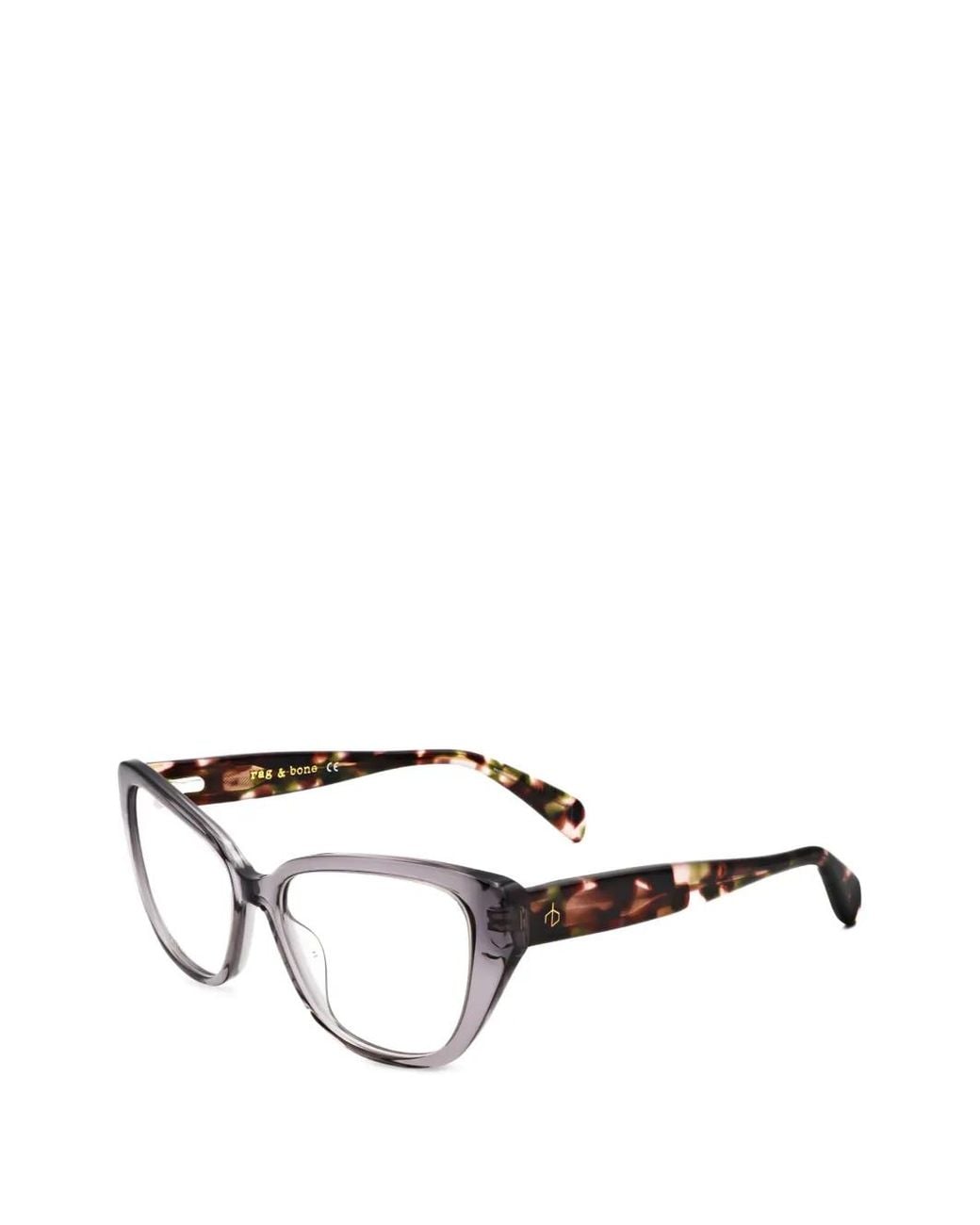 Rag & Bone Metallic Cat-Eye-Brille