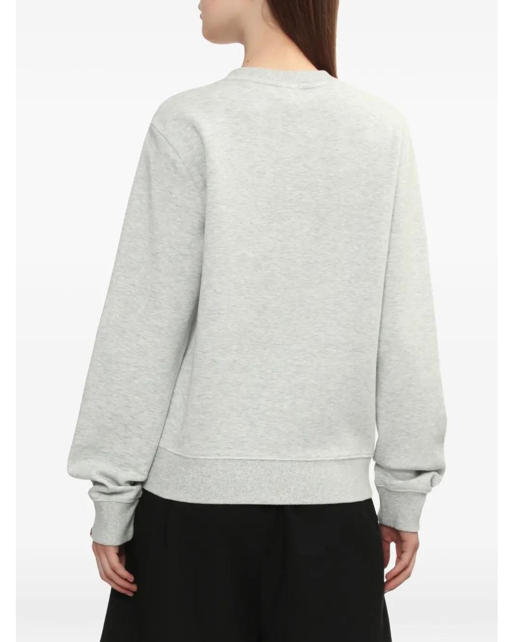 A Bathing Ape White Rabbit Appliqué Sweater