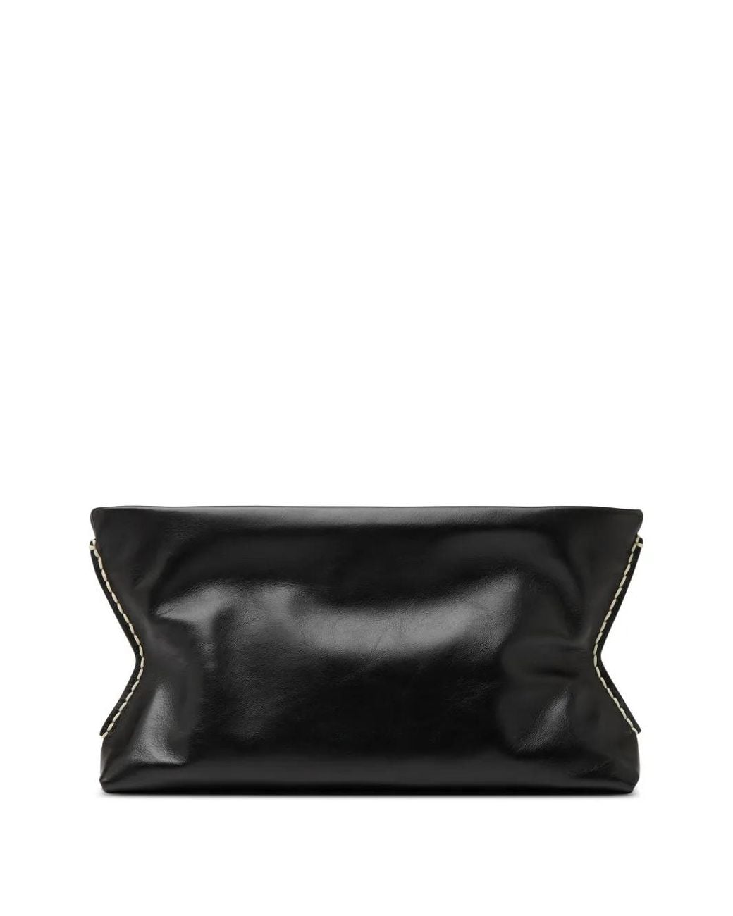 Marsèll Black Dipi Stitched Clutch Bag