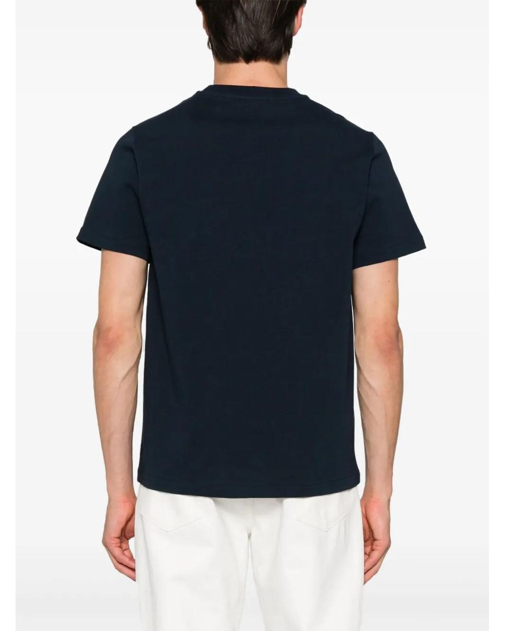 A.P.C. Blue T-Shirt Standard Rue Madame Gots for men