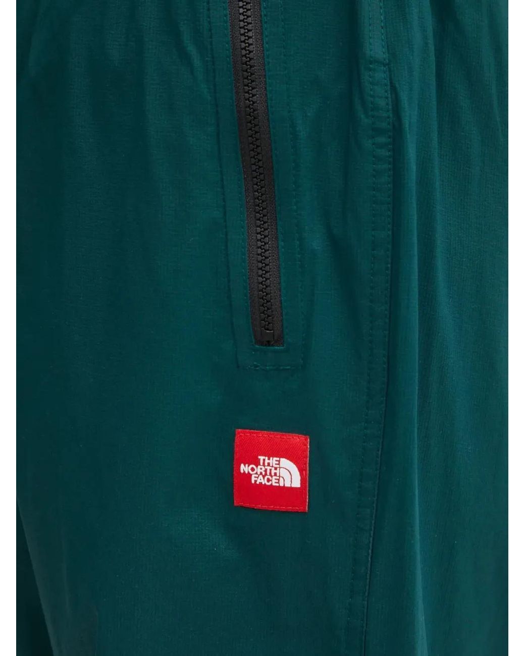 The North Face Green Zip-Pocket Elasticated Trousers for men