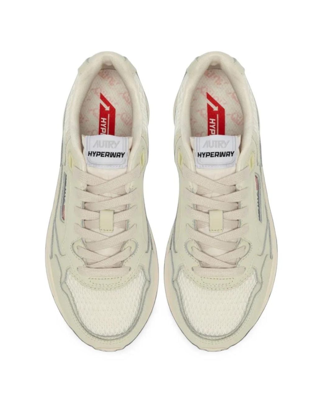 Autry White Hyperway Sneakers