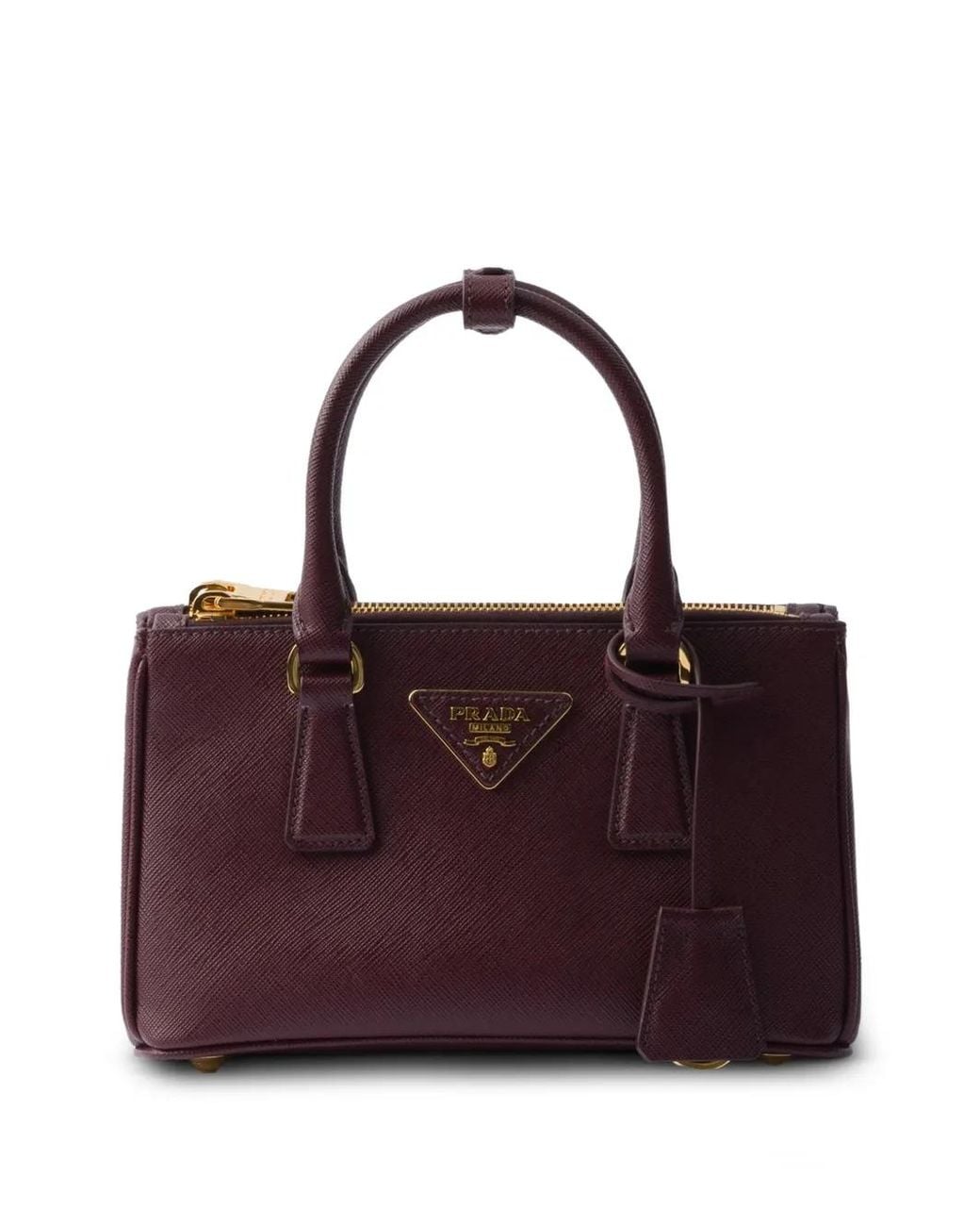 Prada Purple Galleria Mini Bag
