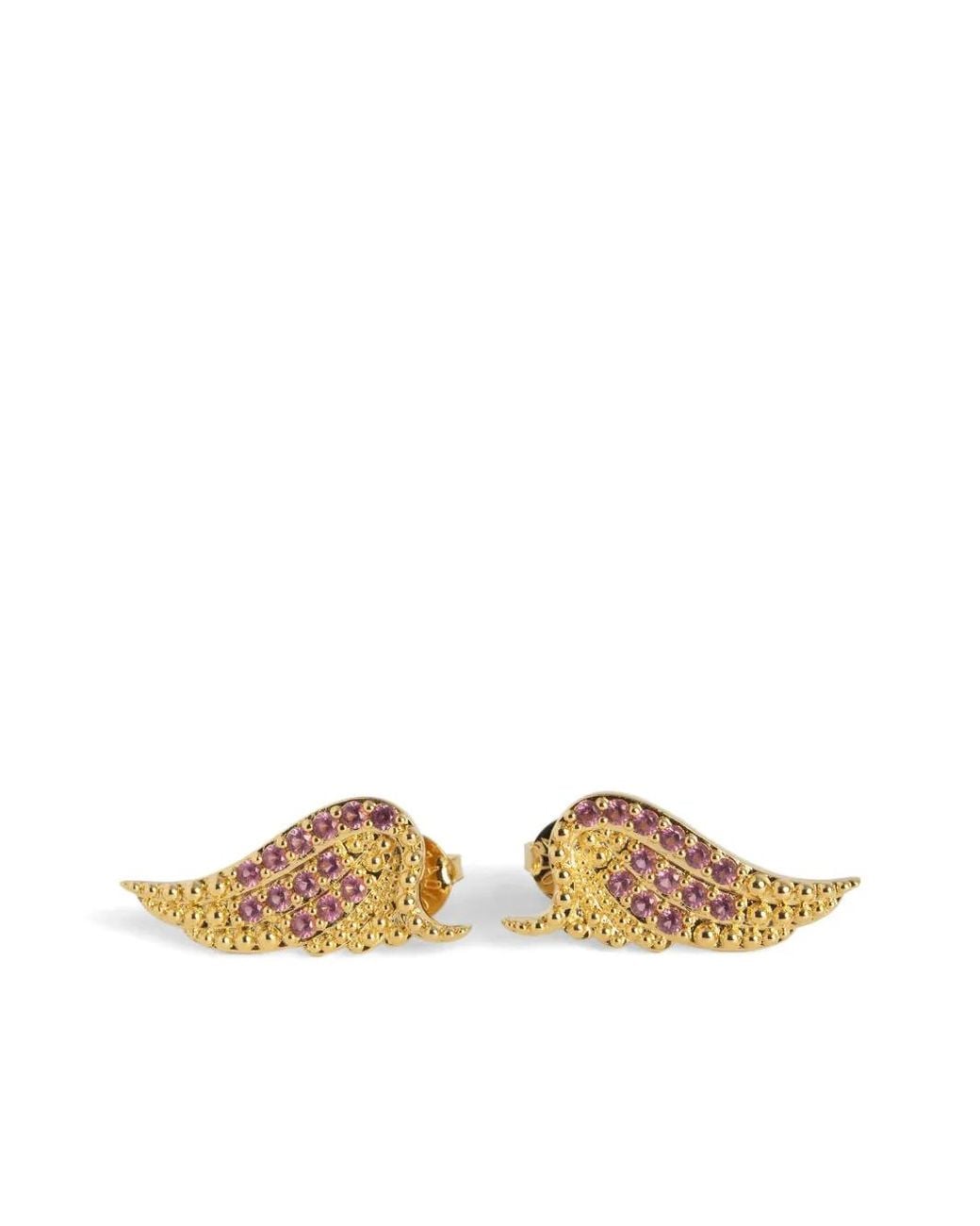 Zadig & Voltaire Metallic Rock Earrings