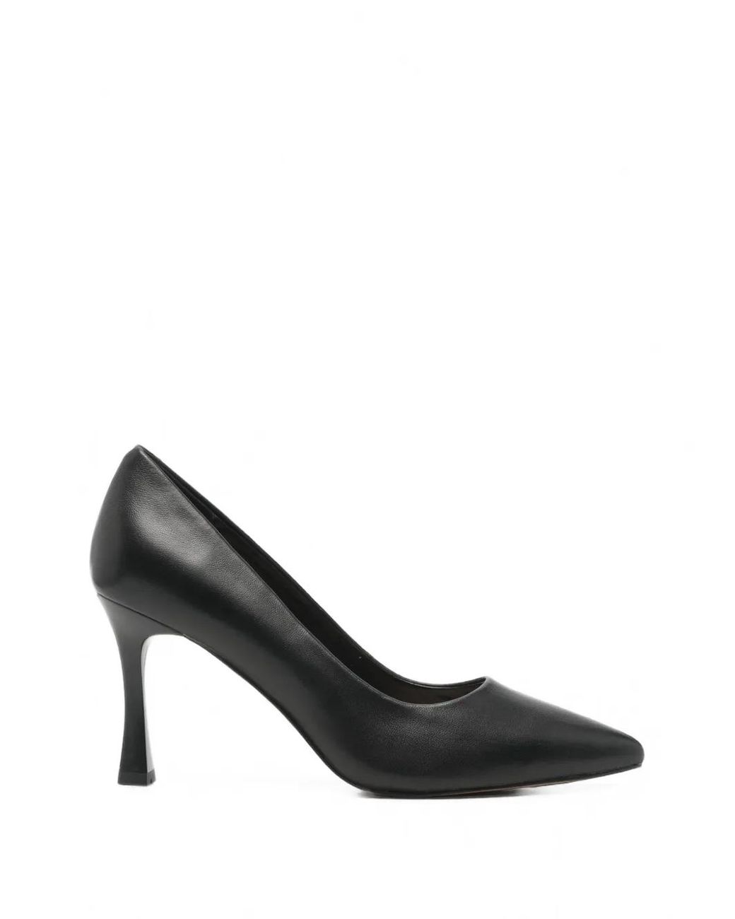 SERGIO MORETTI FIRENZE Black Pointed-Toe Pumps