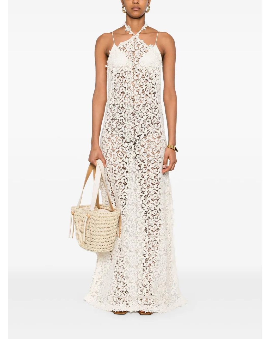 オールインワン・サロペット Ermanno Scervino Macrame Lace Dress Ermanno Scervino – Women products – MASSA CAPRI