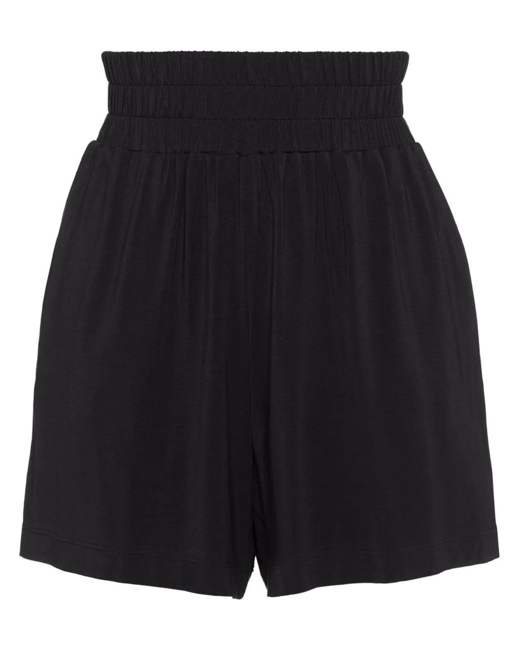 Eres Black Mia High-Waist Shorts