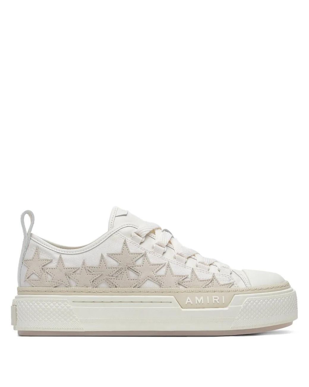 Amiri White Stars Court Low Sneakers
