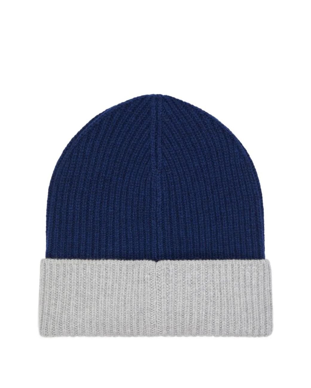 Givenchy Blue Bicolor Beanie for men