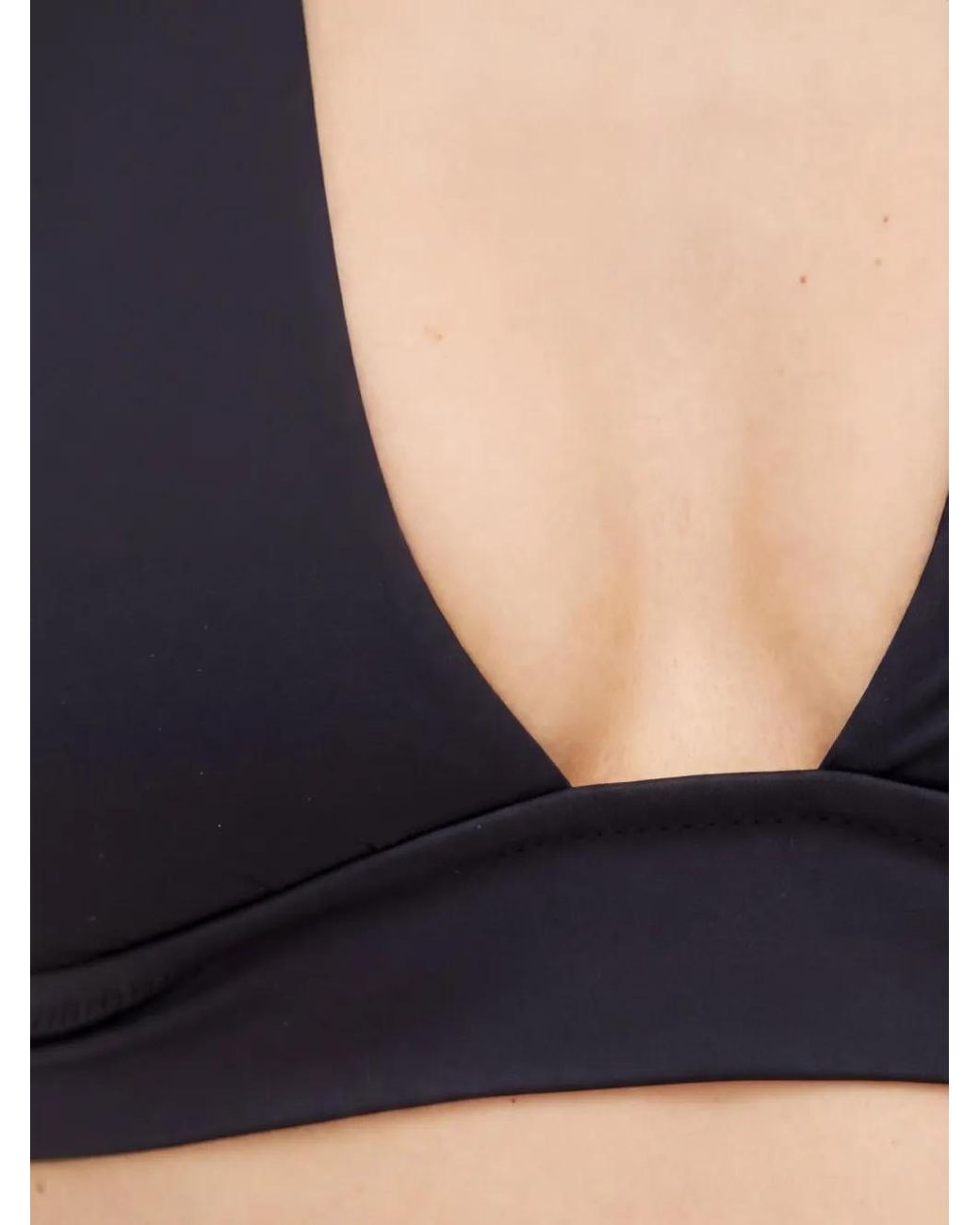Polo Ralph Lauren Blue Crossover Bikini Top