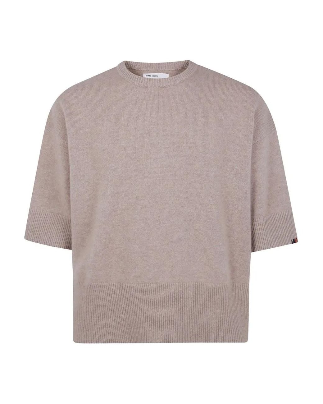 Extreme Cashmere Gray Sassie Short-Sleeve T-Shirt