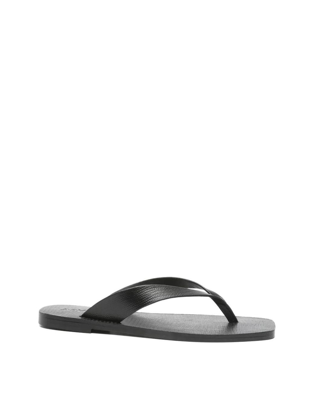 A.Emery Black Kinto Sandals