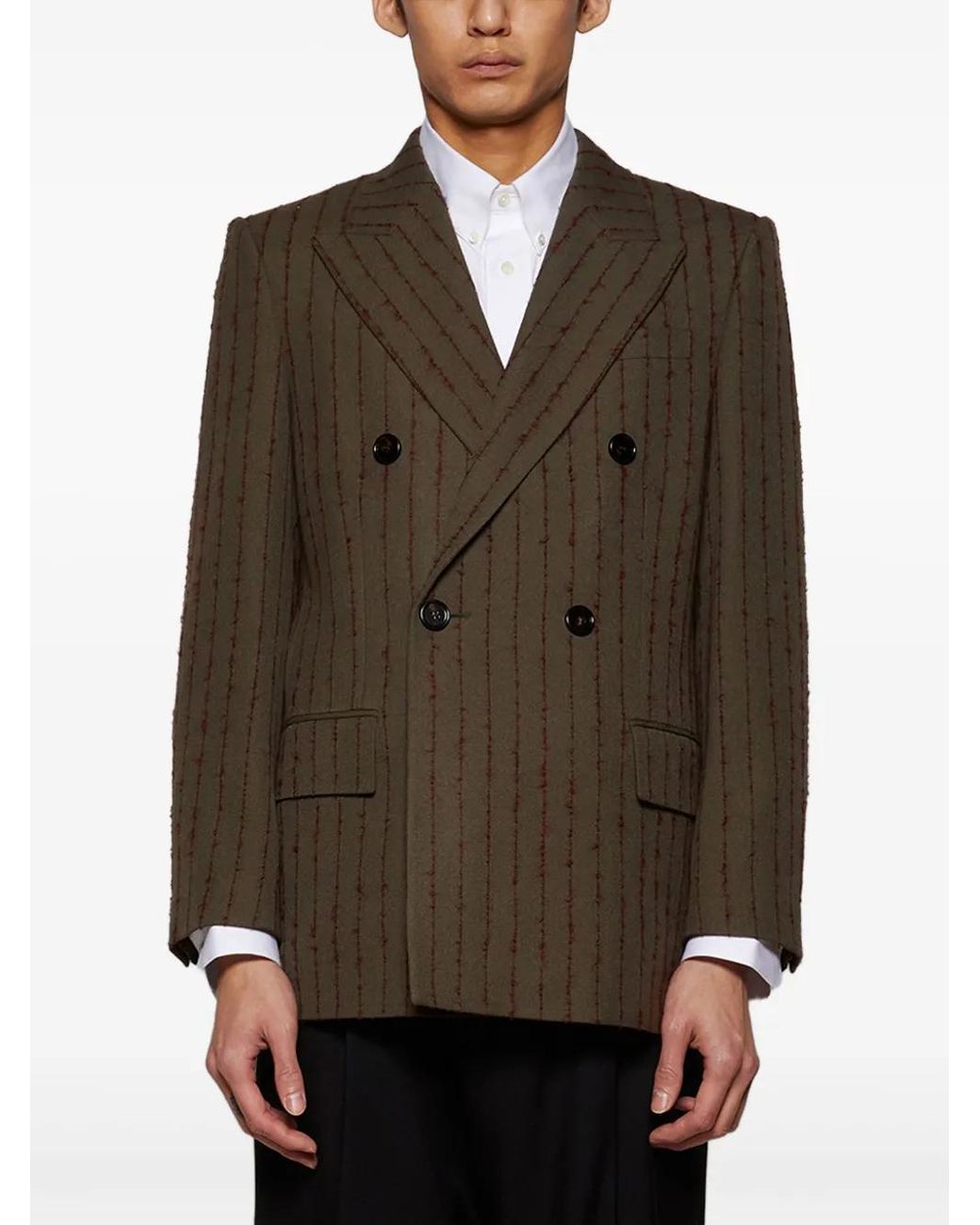 Burberry Black Double-Breasted Blazer for men