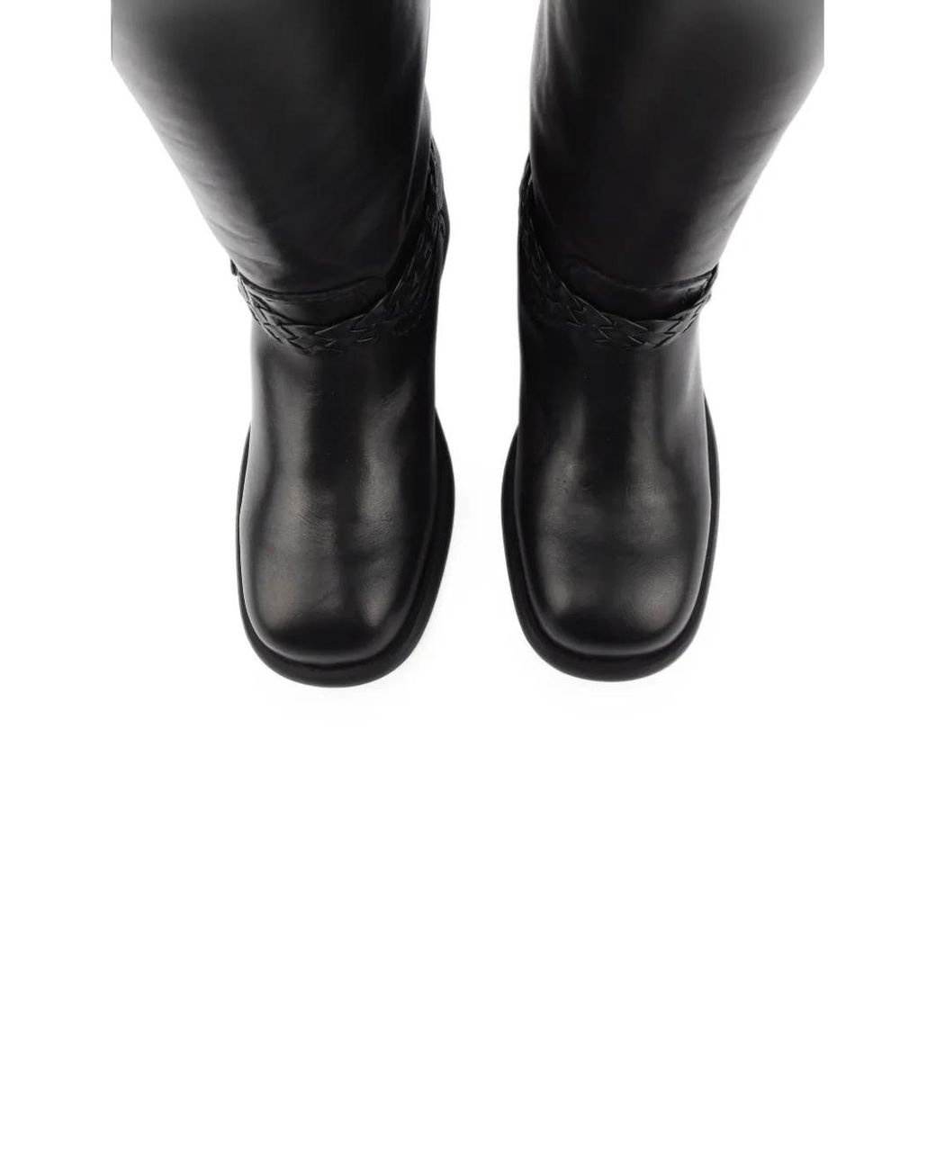 Nubikk Black Lizzy Lynn Braided Boots