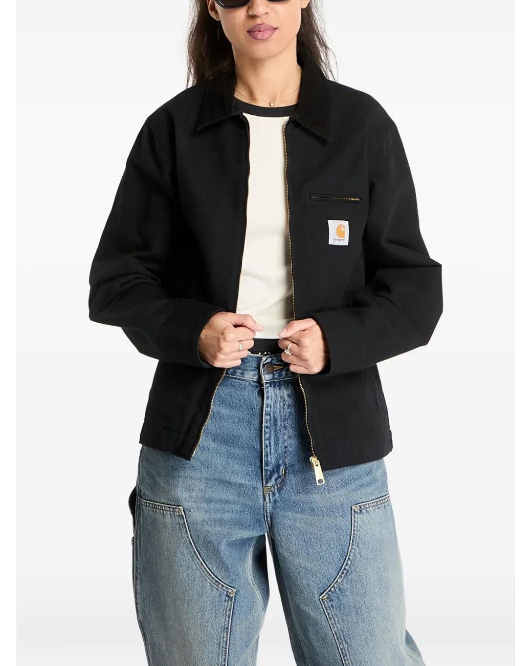 Carhartt Black Detroit Jacket (Summer)