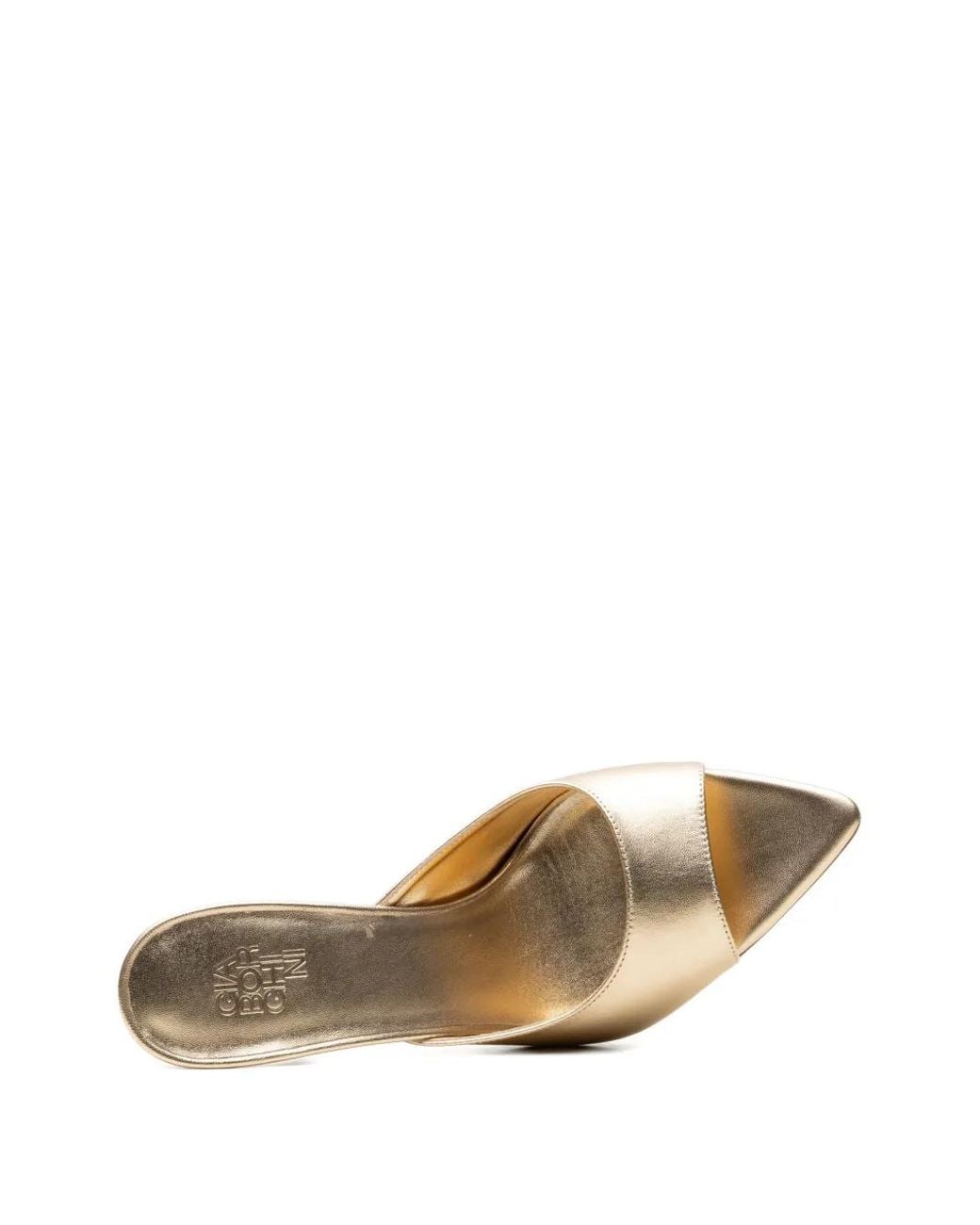 Gia Borghini Natural Pointed-Toe Sandals