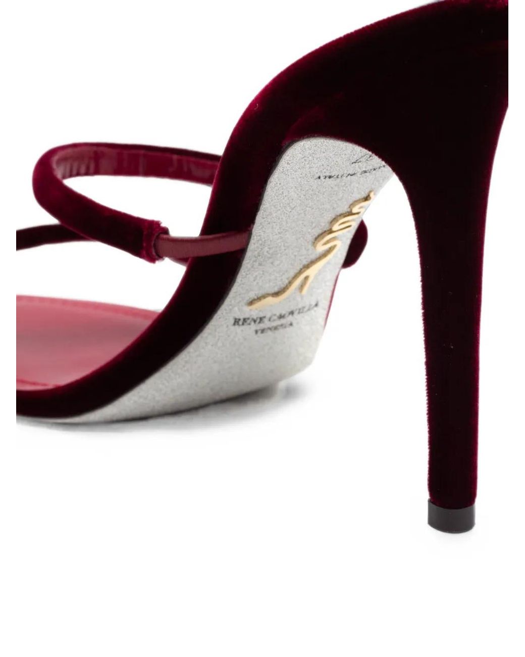 Rene Caovilla Pink Cleo Wrap-Around Sandals