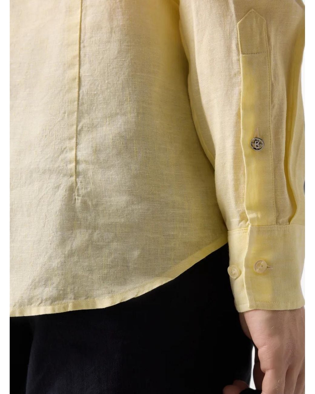 Bogner White Timi Button-Down Linen Shirt for men