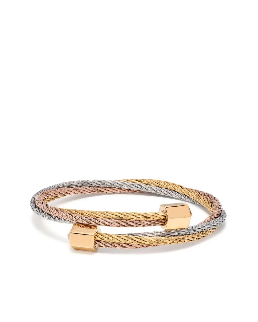 Charriol Metallic Celtic Triquetra Bangle