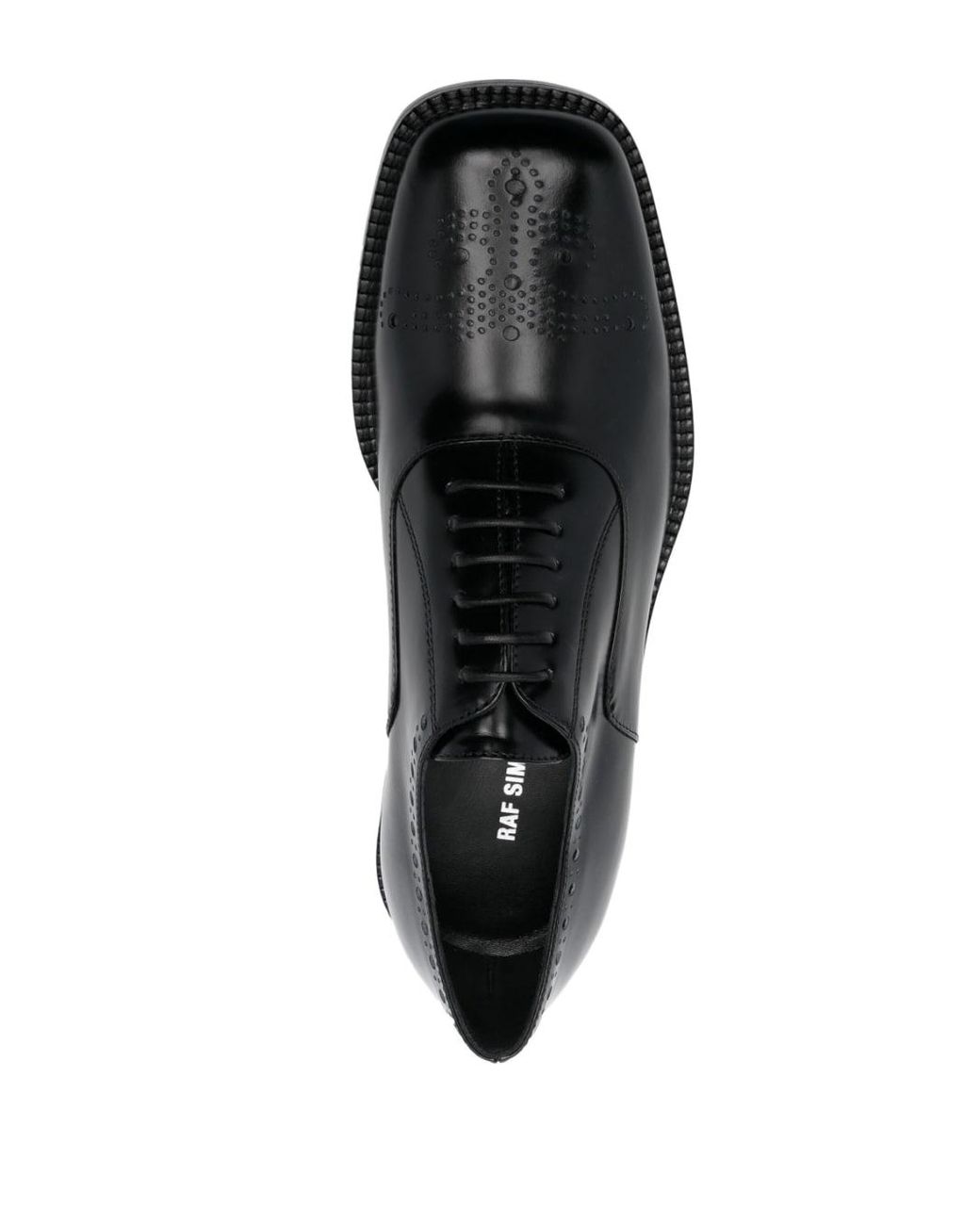 Raf Simons Square-toe Oxford Shoes in Black for Men | Lyst