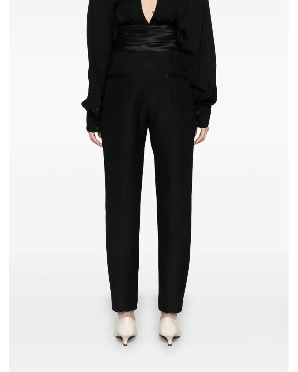Khaite Camberly Broek in het Black