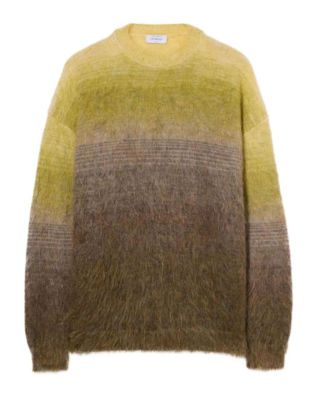 Off-White c/o Virgil Abloh Arrow Gradient Crewneck Sweater in