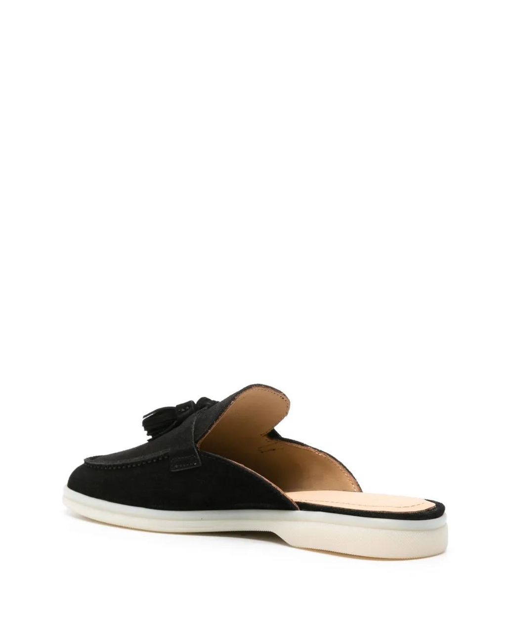 Scarosso Black Lucrezia Suede Mules