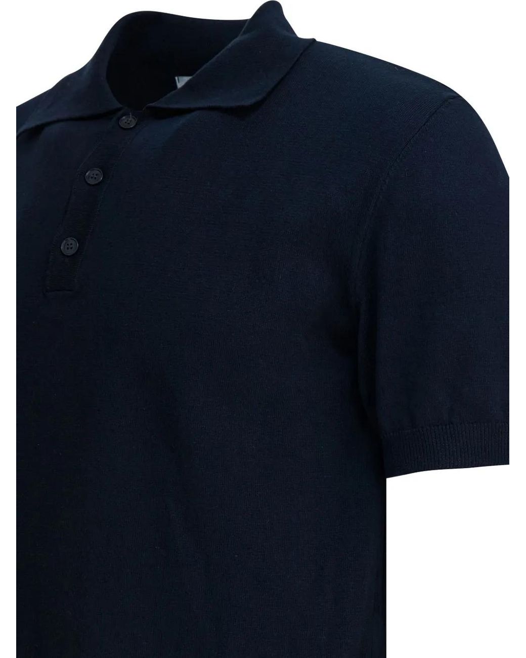 Altum Blue Buttoned Polo Shirt for men
