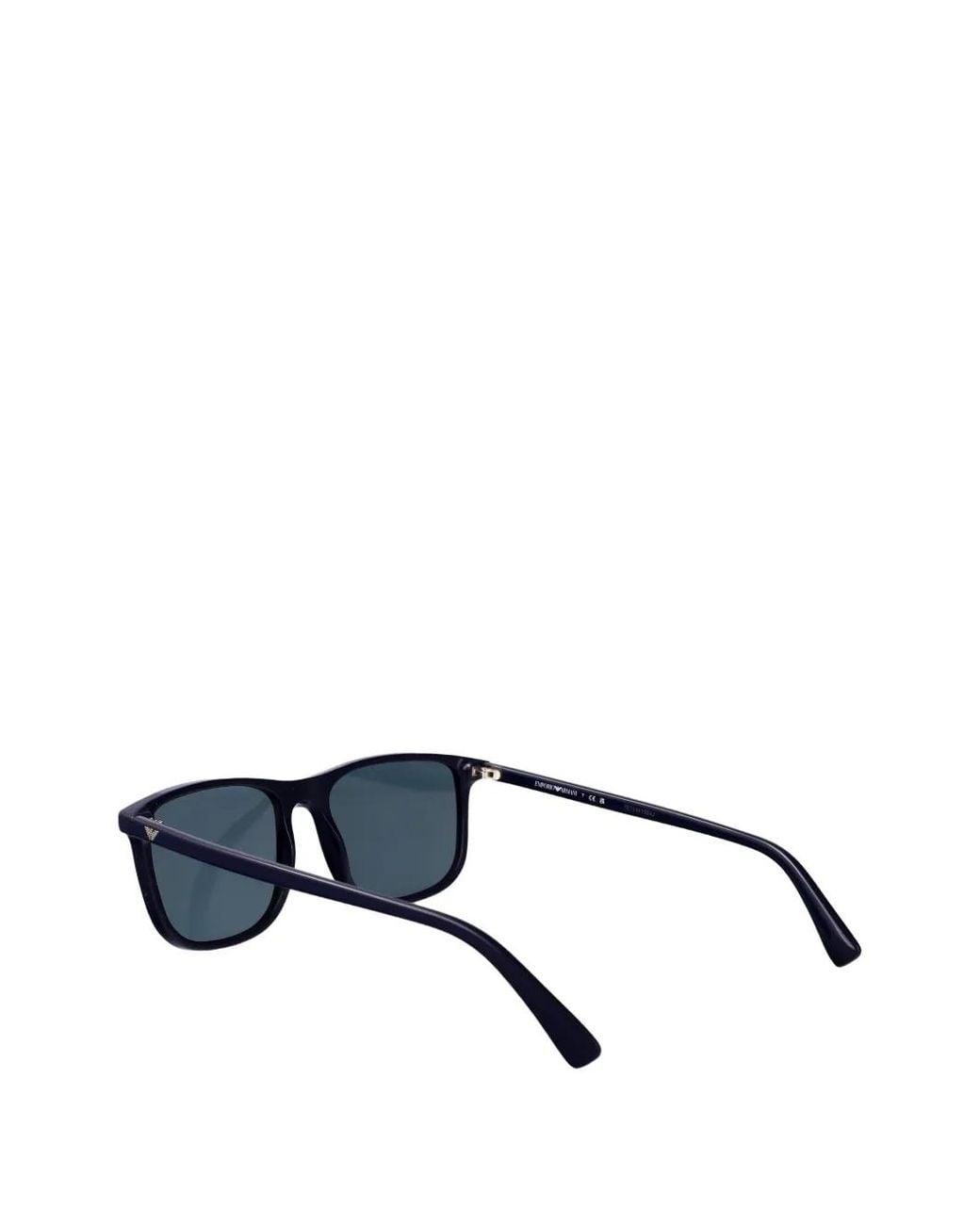 Emporio Armani Blue Rectangle-Frame Sunglasses for men