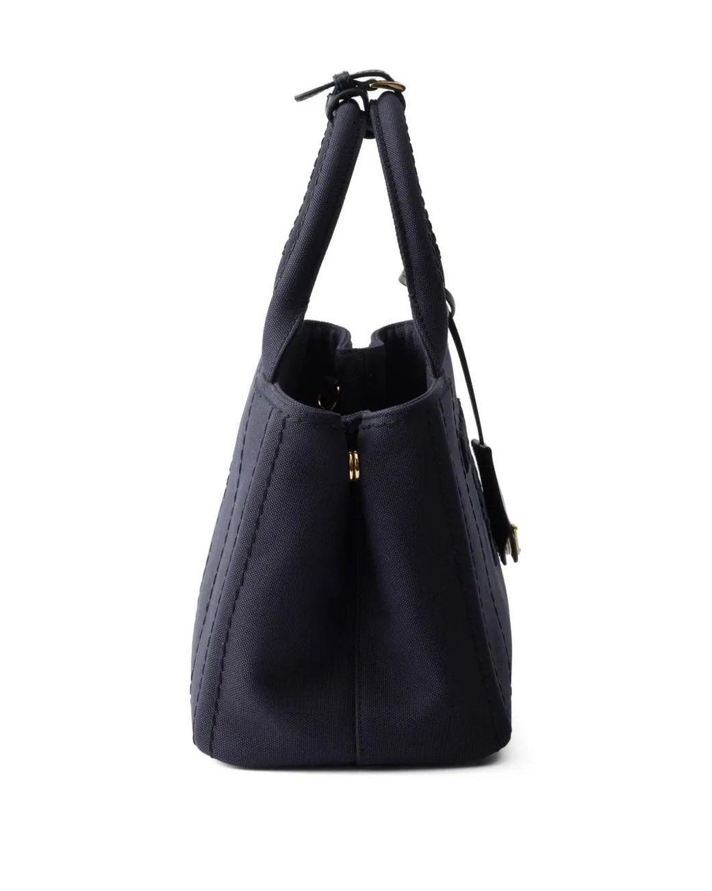 Prada Blue Small Jardinière Tote Bag