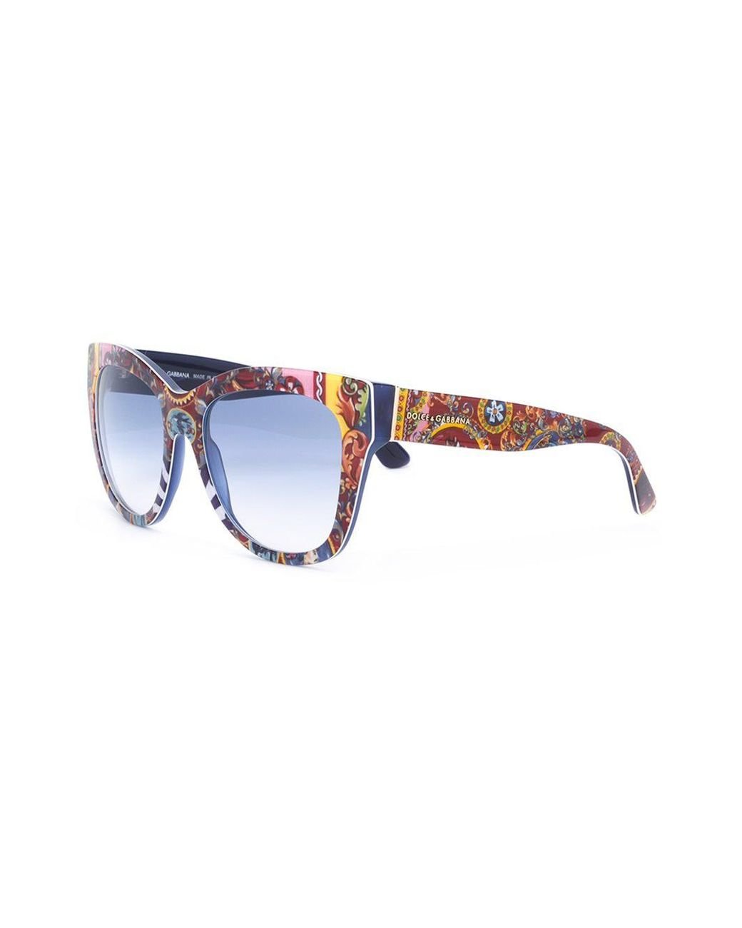 Dolce & Gabbana Carretto Siciliano Sunglasses | Lyst