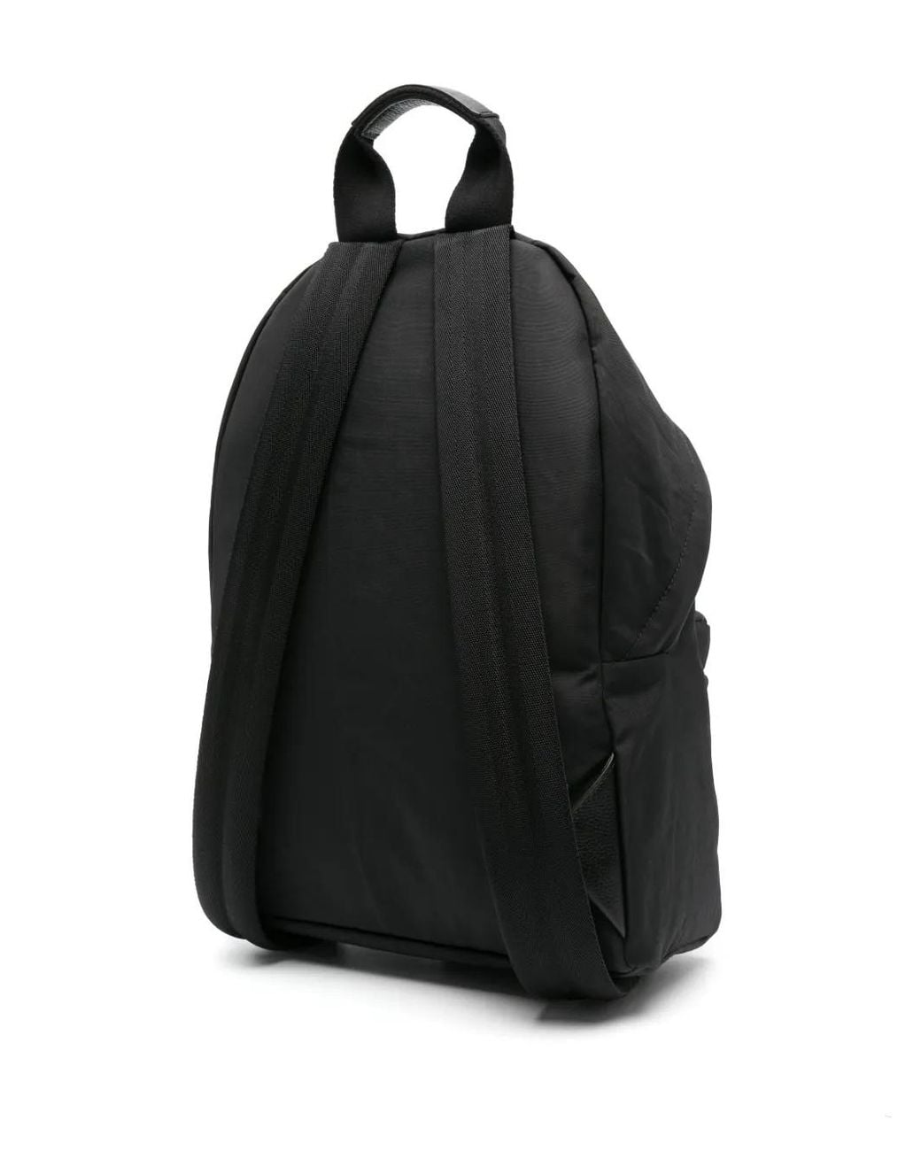 Palm Angels Black Men Monogram Backpack for men