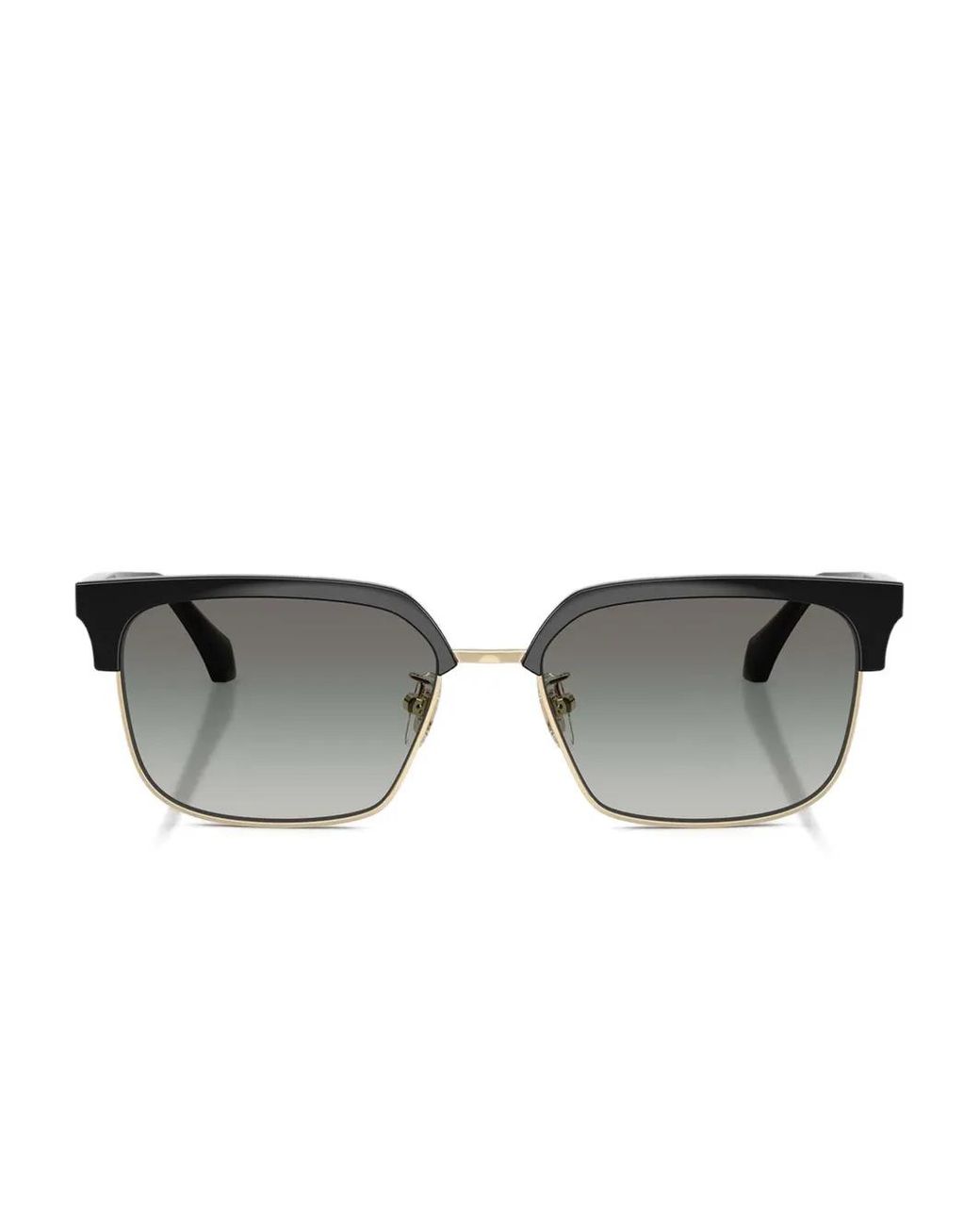 Versace Gray Square-Frame Sunglasses for men