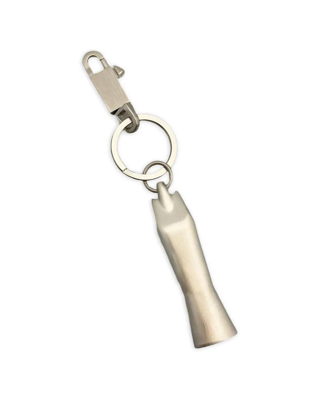 Rick Owens Metallic Sister Keyring for men