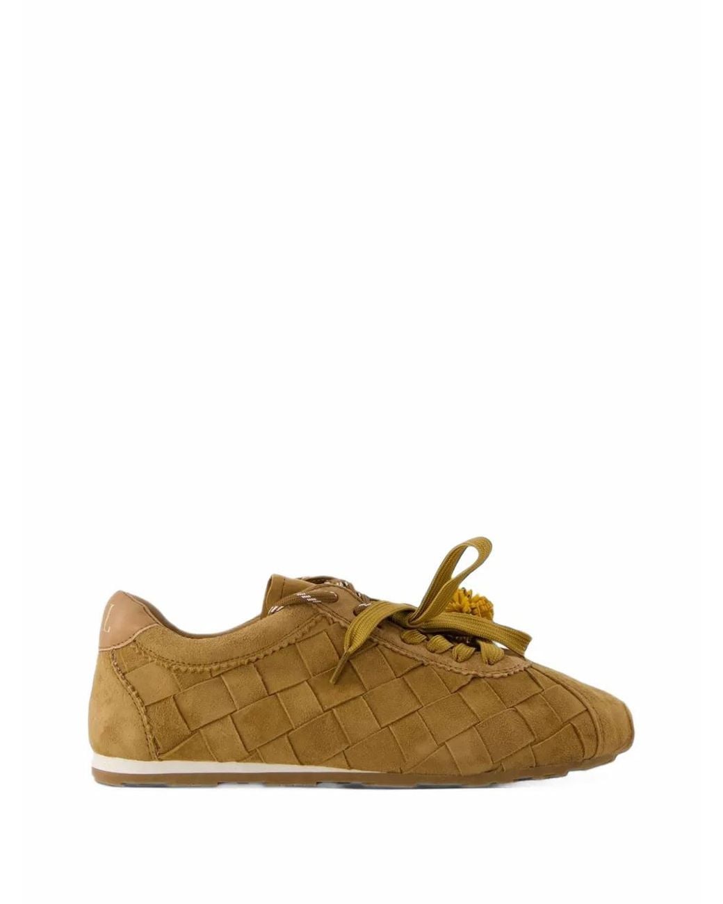 Toral Shoes Metallic Erin Woven Sneakers